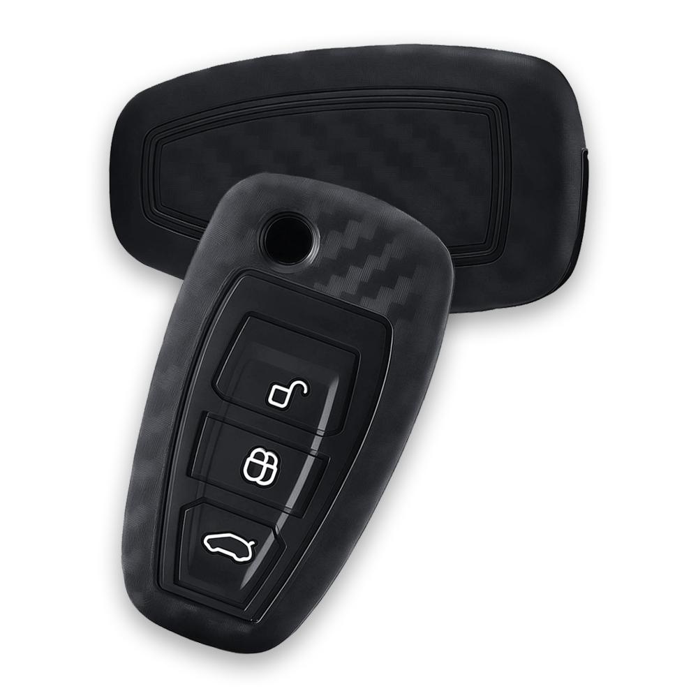 Silicone Car Remote Key Fob Cover Case for Ford Ranger C-Max S-Max Focus MK3 Galaxy Mondeo Transit Tourneo Custom Accessories