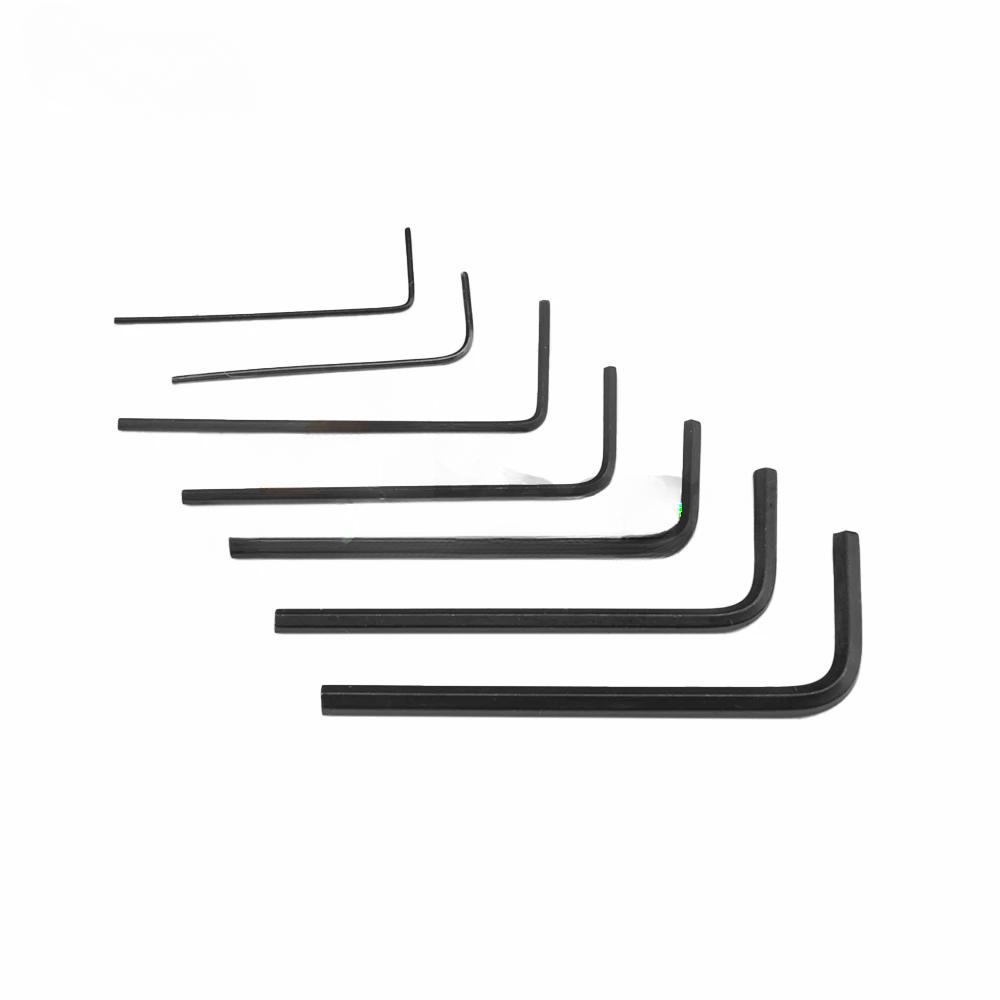7PCS/Set 0.7~3mm Mini Hexagon Key Allen Key Set Alloy Steel Wrench Screwdriver Kit Multifunctional Repair Hand Tools