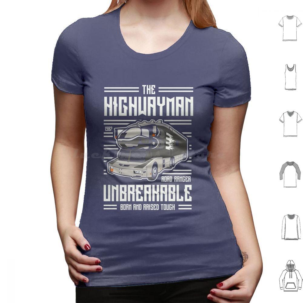 The Highwayman T Shirt Cotton Men Women DIY Print Highway Man Truck Car Rider Tv Show 1980 Usa American Geek Hero Superhero
