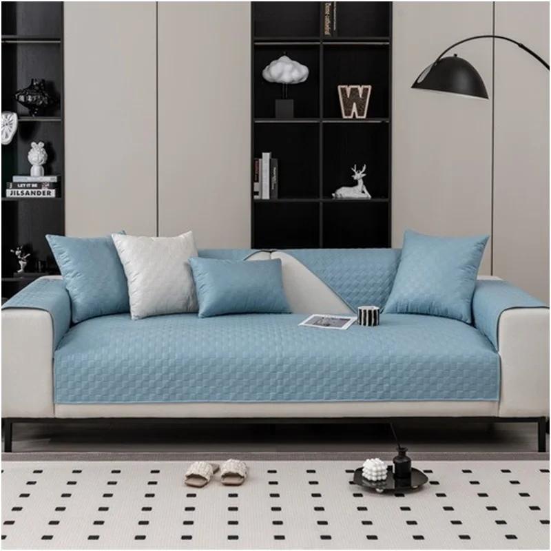 Technology Cloth Sofa Cover Cat Scratch Pet Dog Sofa Mat for Living Room Non-Slip Couch Slipcover L Shape Sofa Cushion Home