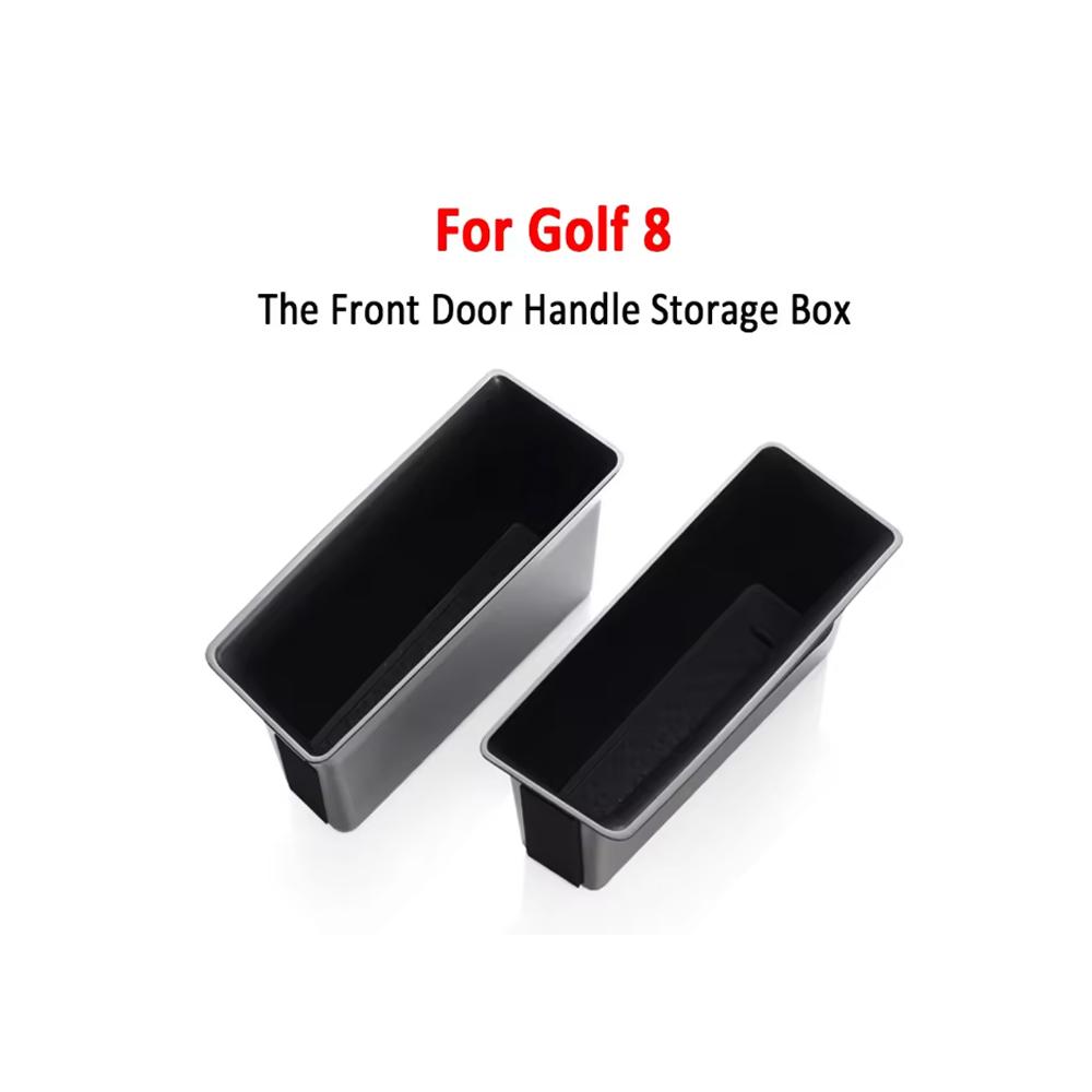 Car Front Rear Door Storage Box for VW Volkswagen Golf 8 MK8 2020-2026 GTI Organizer Secondary tray Accessories