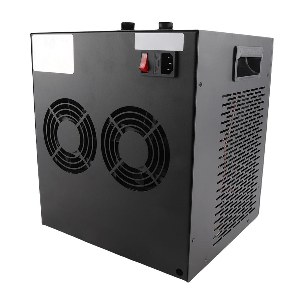 Water Chiller 1 3HP Horsepower 79gal Low Noise Fish Tank Cooling System with Pump Nozzle and Water Pipe EU Plug 220V