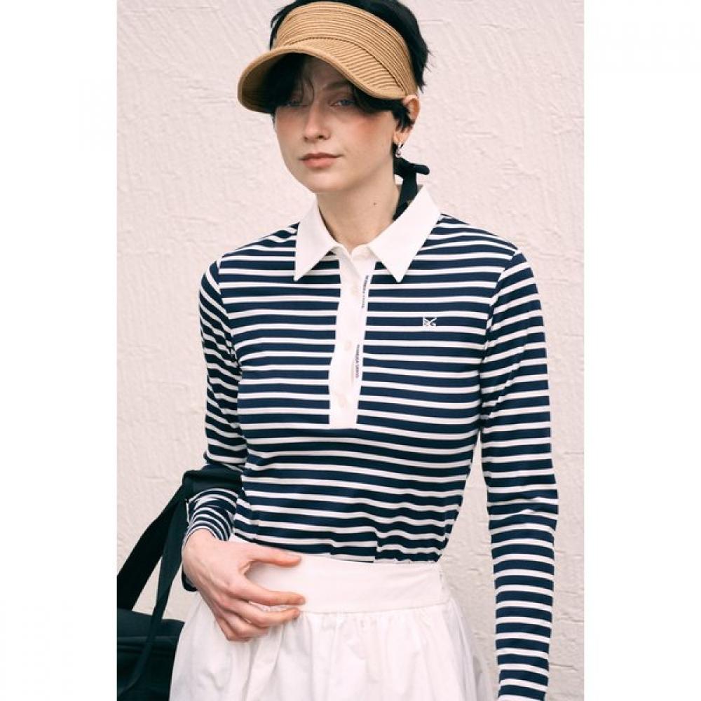 

Bermudagrass Basic Logo T shirT Navy sTripe M