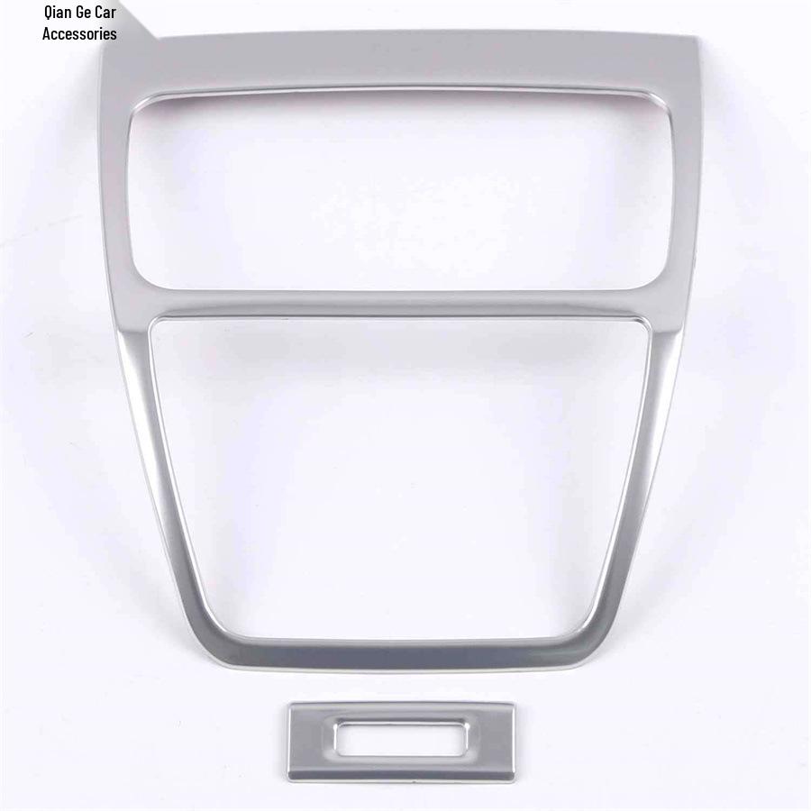 Honda 22nd Gen Civic Silver Interior Accessories: Glass Lifter & Navigation Panel.