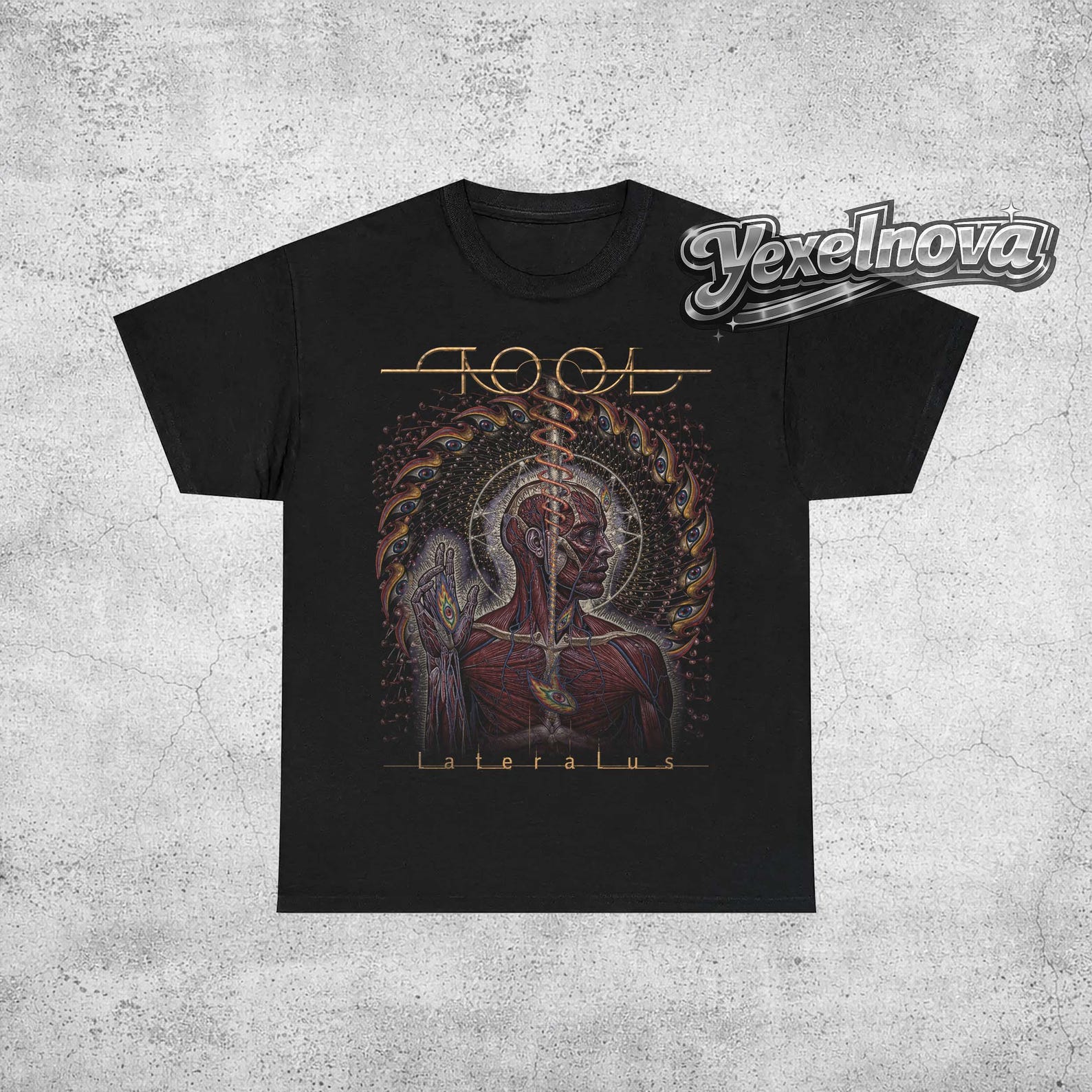 TOOL Lateralus Album T-Shirt – Fear Inoculum Rocker Merch S