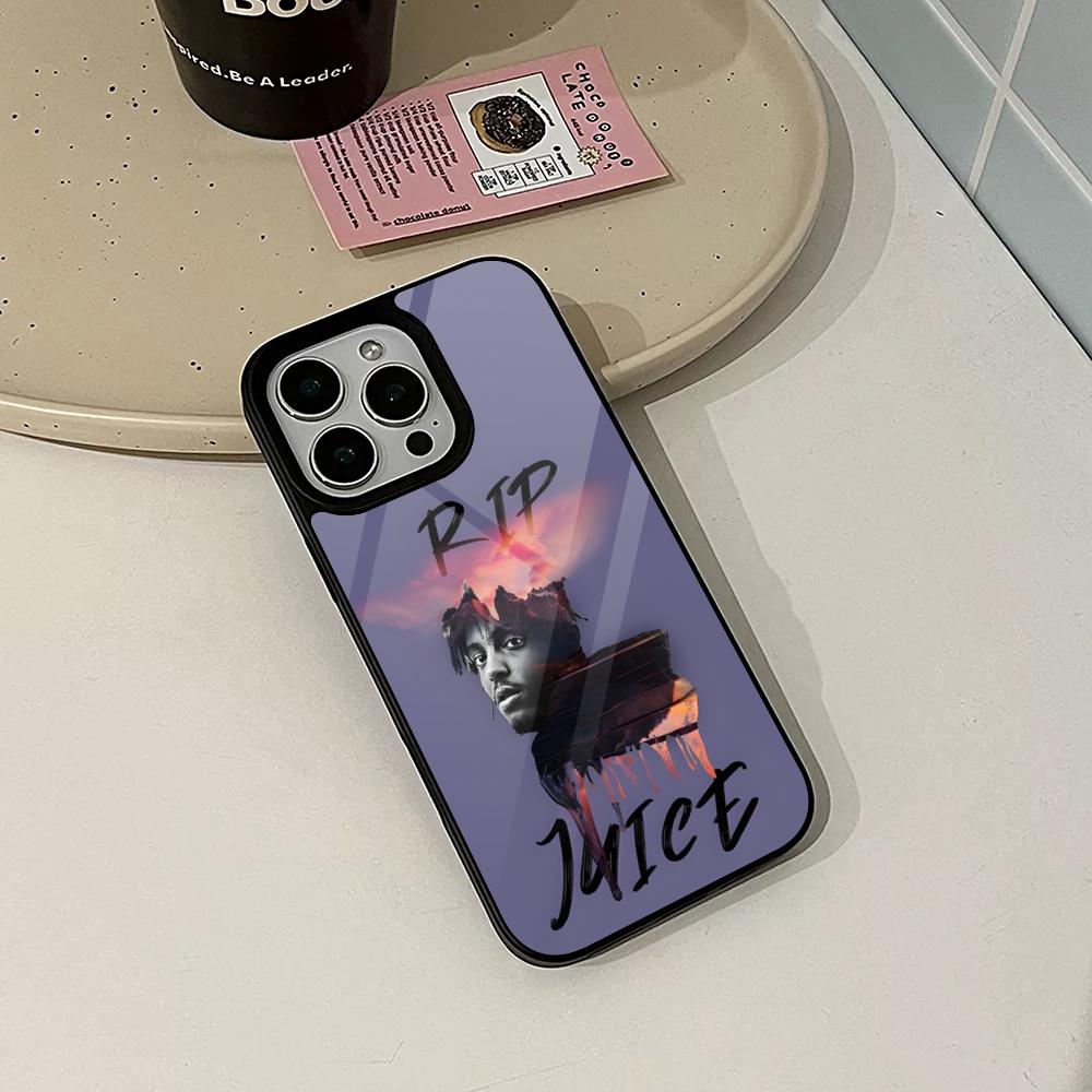 Rapper 999 J-Juice W-WRLD Phone Case for Iphone 17 16 15 14 Air 13 12 11 Pro Max Mini Plus Fundas Shell PC+TPU Cover