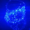 10PCS 10/20M Fairy Lights Měděná stříbrná drátěná krabička na baterie LED řetězová světla pro vánoční ložnici Party Svatební dekorace Dárky