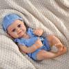 40cm Reborn Dolls Realistic Full Vinyl Doll 17.74in Lifelike Newborn Doll Cute Dolls Toy Princess Toys  For Adults Birthday Gift
