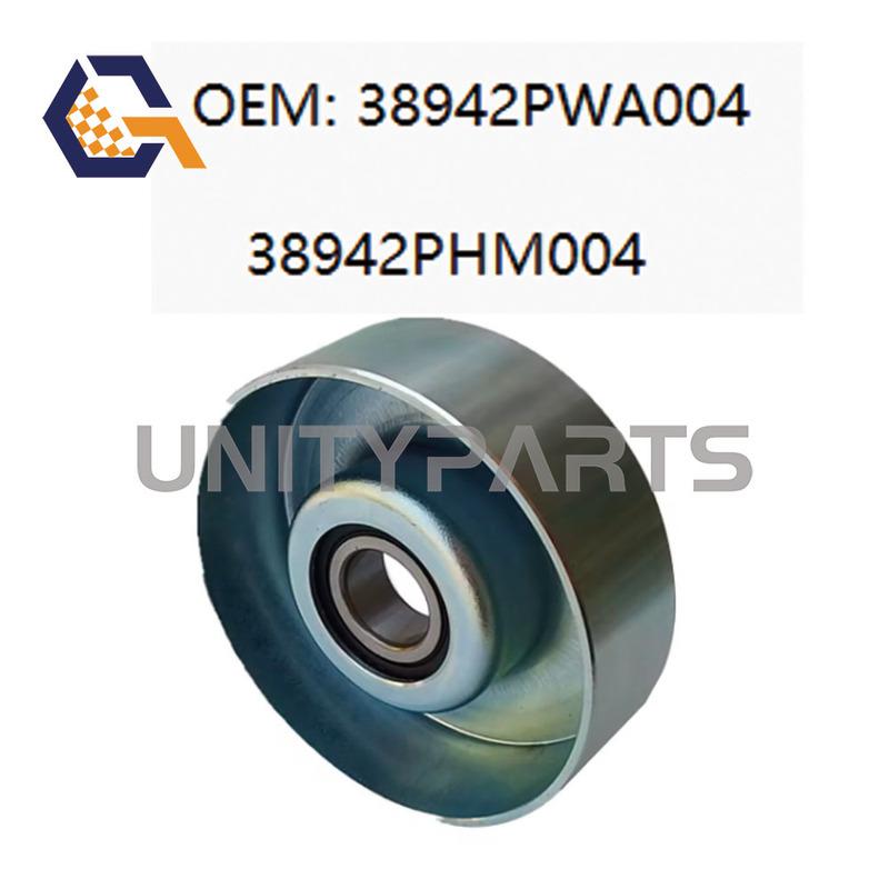 Engine Belt Tensioner Idler Pulley For HONDA FIT JAZZ Hatchback Saloon CITY 2003-/ 38942-PWA-004 38942PWA004 38942-PHM-004