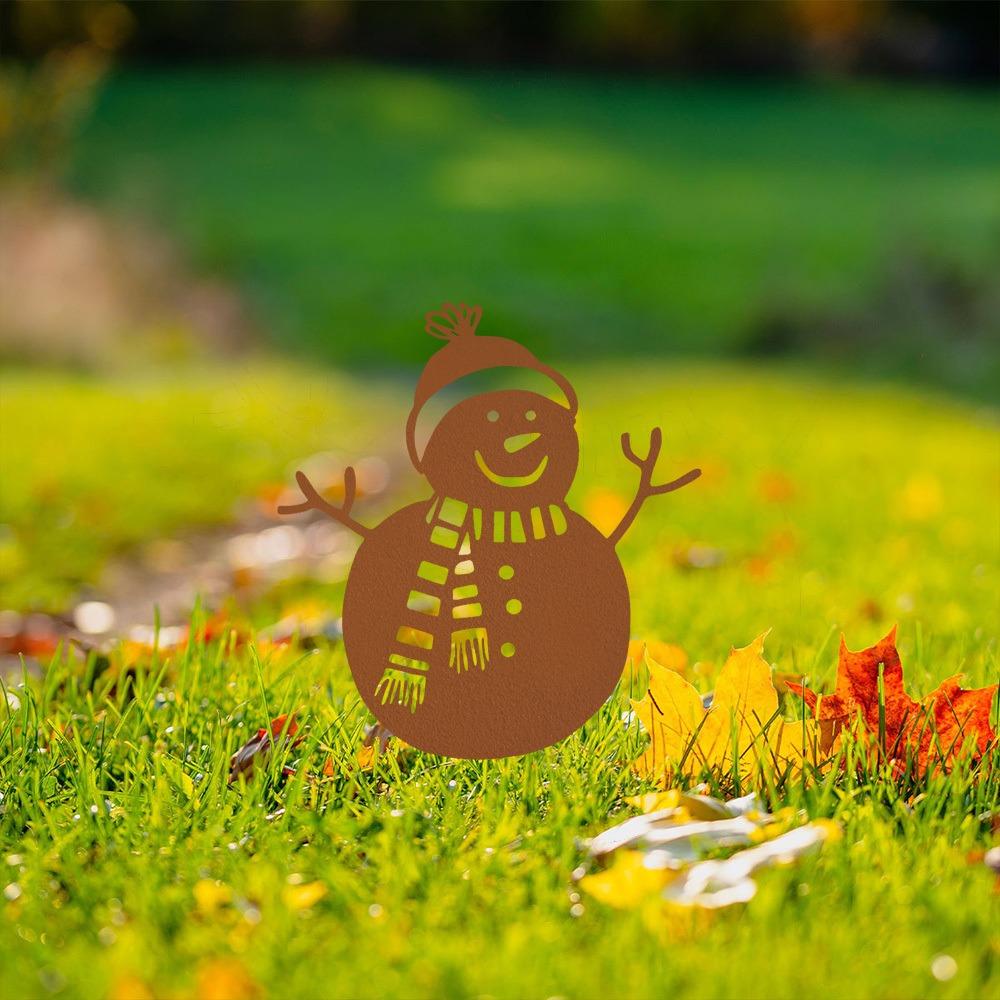 Elegant Modern Metal Silhouettes for Outdoor Garden Decor Festive Atmosphere