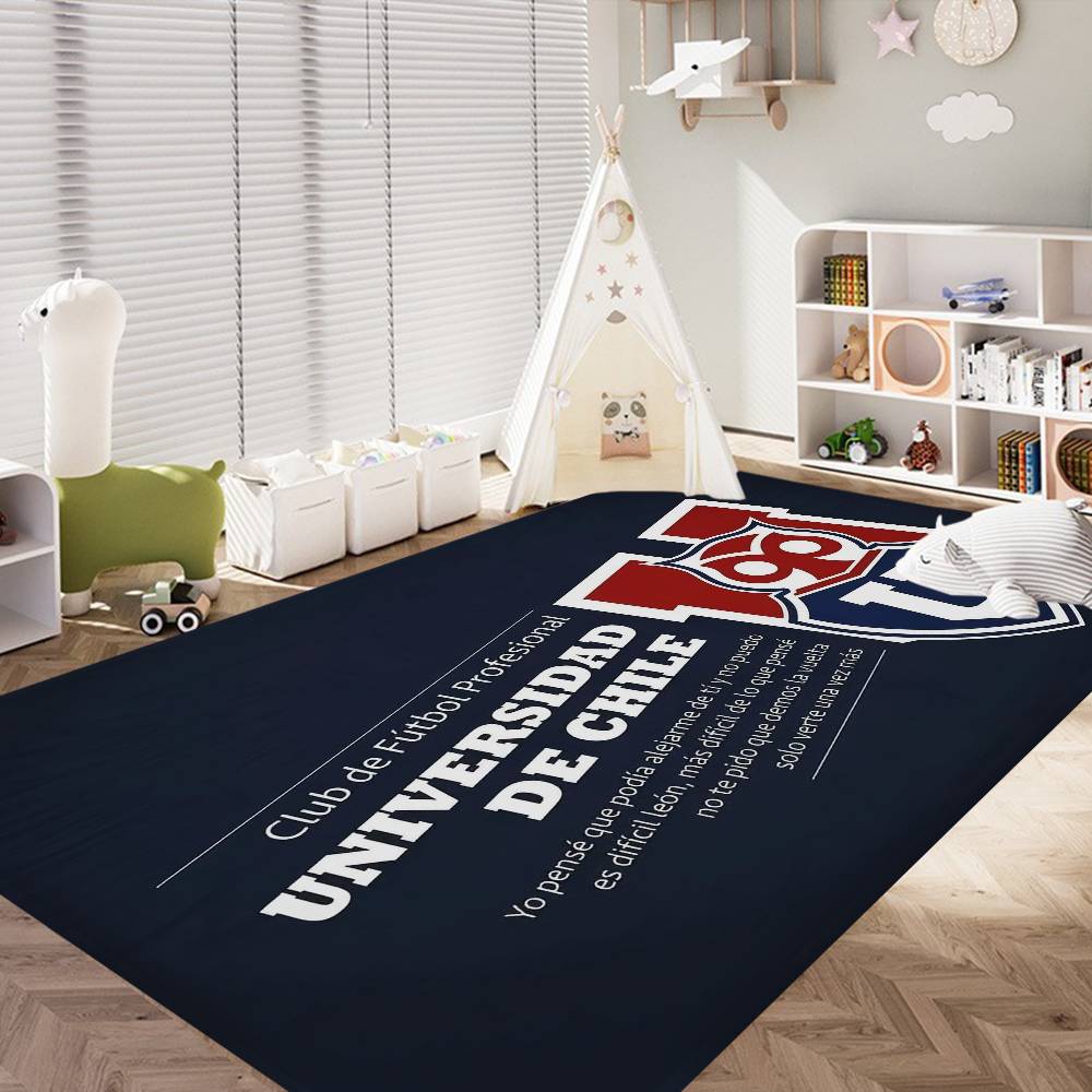 Chile U-University Logo Anime Bathroom Mat Anti-slip Absorb Water Long Strip Cushion Bedroon Mat Welcome Doormat