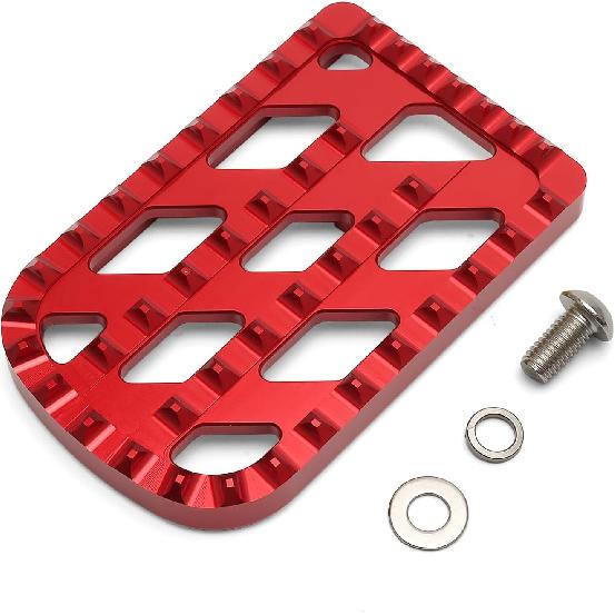 Motorcycle Brake Pedal Cover MX Style for Harley 1980-2024 Touring Road King Electra Glide 1986-2017 FL Softail Fat Boy Heritage 2012-2016 Dyna FLD