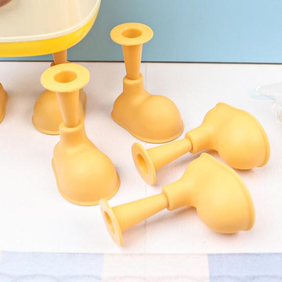 2/4Pcs Pen Holder Tripod Foot Design PP Material DIY Decoration Desktop Pen Holder Rack Cosmetic Storage Box Stand