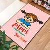 Pippi Longstocking Custom Name Carpet Rug for Living Room Bedroom Home Sofa Decoration,Kids play Non-slip Floor Mat