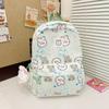 Kindergarten Primary School Students Schoolbag Cartoon Cute Bunny Baby Backpack Printed Children'S Bag