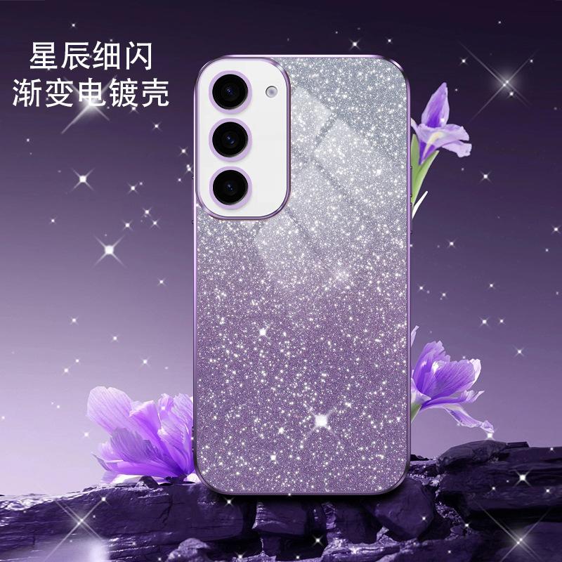 The new model is compatible with Samsung S25 Ultra 6D electroplated phone case, A72 gradient glitter, A14 shockproof A51 protective case