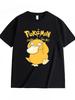 Pokemon Anime Cotton TShirt Men Women Breathable Summer Leisure Y2K Childrens Fashion Clothing