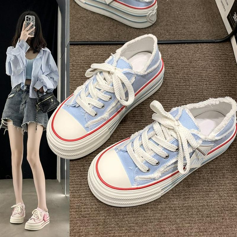 Fashion 2024 Brand Leather Women Sneakers White Platform Woman Sneakers Female Vulcanized Shoes hot sale Casual Ladies zapatillas mujer