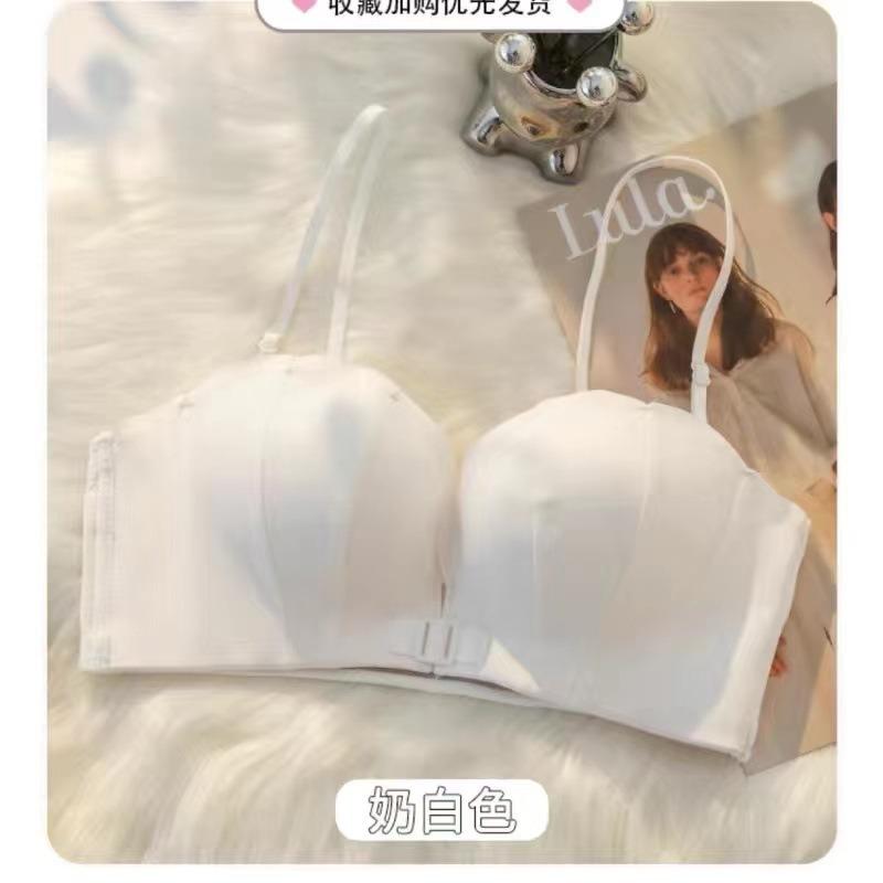 Women S Push Up Front Closure Strapless Seamless Sexy Bra