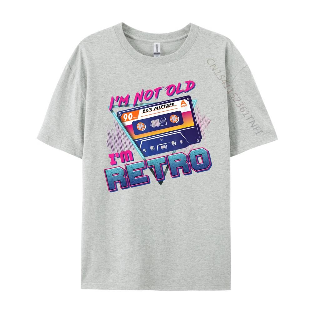 I M Not Old I M Classic 80 Music Cassette Mixtape Graphic T Shirts 100 Cotton Student Christmas Shirt Gothic Style