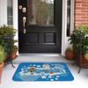 Custom D-Doraemons Cartoon Doormat Anti-Slip Entrance Welcome Kitchen Bath Floor Door Mat  Toilet Living Room Carpet Rug
