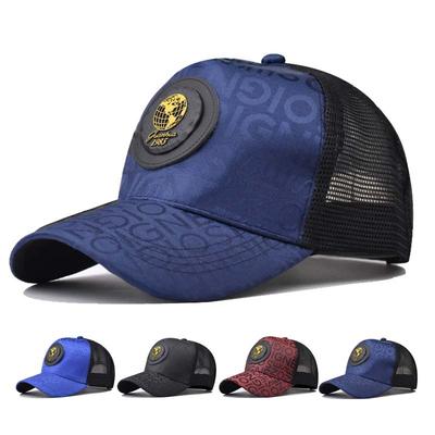 Persönlichkeitsbuchstaben Neues Design Retro Netz Baseballkappe Für Männer Frauen Herbst Sommer Snapback Hut Hoher Netz-Sonnenhut Gorras
