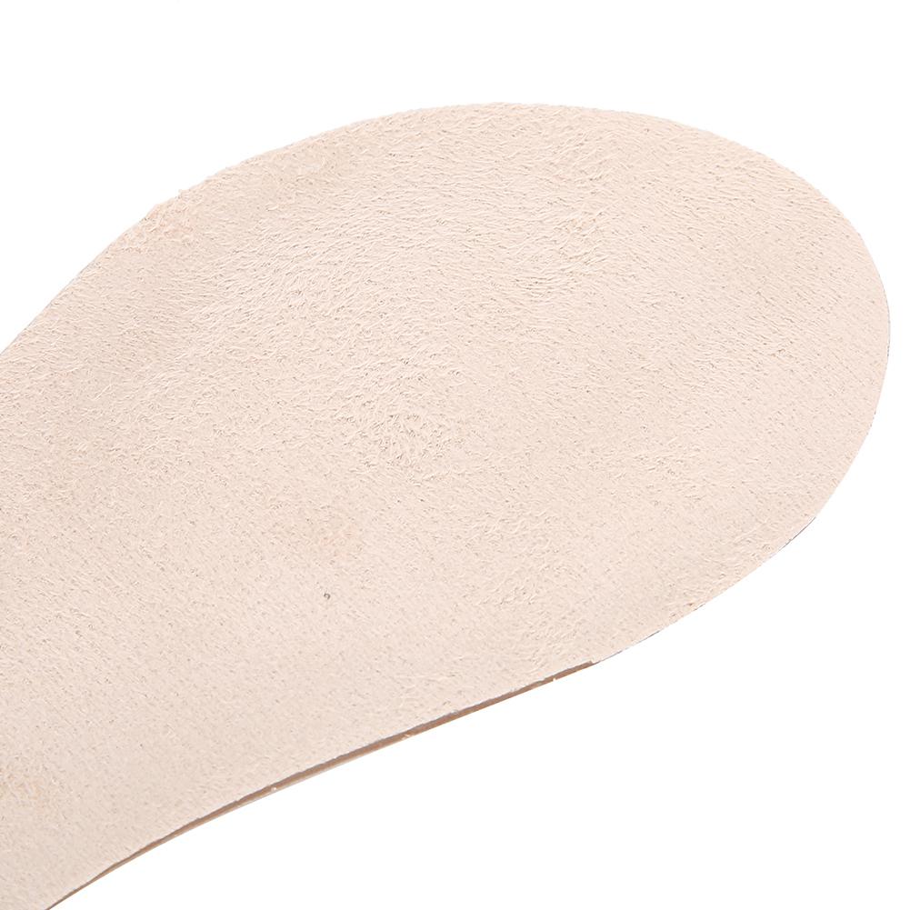 2 Pairs Women High Heeled Shoes Non slip Insoles Elastic Shock Absorption Foot Pad(Black )