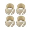 4PCS Clutch and Brake Pedal Bushings Kit For Ford Bronco F150 F250 F350 1980-1991 Replacement Accessory E0TZ-2471-A