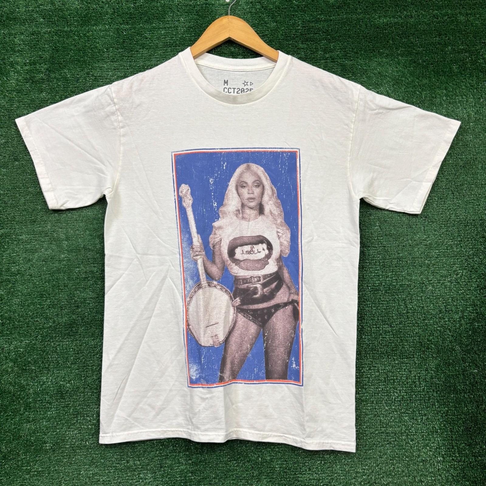Beyoncé Cowboy Carter Banjo T- size Medium Unisex T-Shirt XXXXL