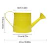 Vintage Iron Watering Can Planter Convenient Metal Container Perfect As a Flower Pots or Office Decoration