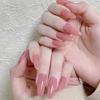 30PCS Gentle Nude Pink Fake Nails Charming Comfortable to Wear Manicure Nails for Manicure Lovers and Beauty Bloggers