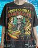 Professional Rawdogger Comfort Colors® Tshirt, 90S Graphic Tees, Funny Skeleton Hot Dog Sweater, Edgy Y2K Tanktop, Biker Skull Humor