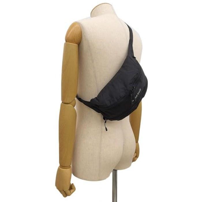 [Montbell] Shoulder Bag Men's/Women's Nylon Packable Light Banana Pouch 1123984 (Black) 10x28x10cm