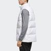 Adidas Xplr Down Vest Solid Color Sports Down Vest Men Vests White FJ9227