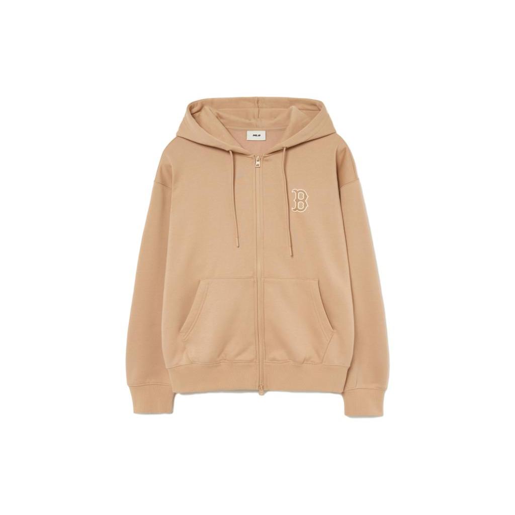 New MLB Boston Red Sox Jackets Unisex Beige Yellow 3ATRB0236-43BGS