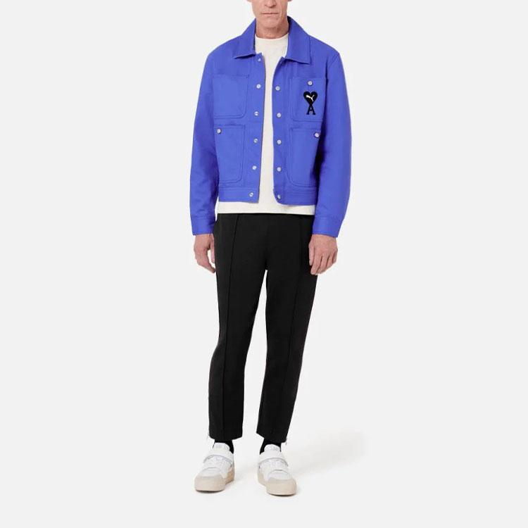 Puma X Ami Co-Branded Collection Knit Track Pants With Heart Logo Men Bottoms Black 534298-01