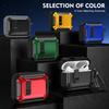Security Lock Case For AirPods Pro 3 Pro 2 1 airpods 4 Cover TPU PC Protective Cases Fundas Earphone Accessories With Hook