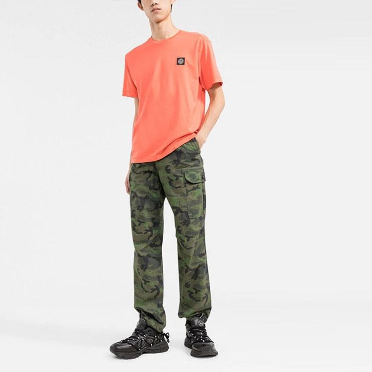 STONE ISLAND T-shirt 'Orange' Men's 761524113-V0032