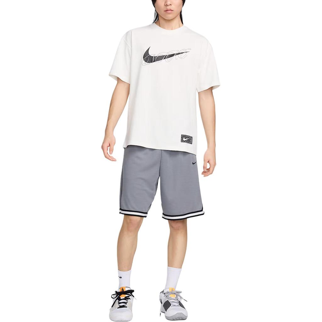 Nike Max90 T Shirts Men's White Crew Neck Moderate Straight Fit FV8399-133