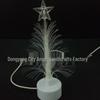 USB LED Fiber Optic Christmas Tree: Seven-Color Indoor Mini Decoration