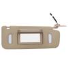 Side Sun Visor Beige Sun Shielding Visor Board with Makeup Mirror for 1500 2500 3500 HD Vehicle Models Right: 22850310