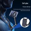 Magnetic Neck-Mounted Phone & Camera Chest Holder for Cycling & Vlogging - Compatible with DJI & GoPro.