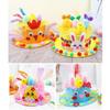 Handmade Decorations Easter Hats Colorful Eggs Bunny Chick Cartoon Cap DIY Craft Kit  Easter Party
