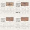 Retro Typewriter Style Number And Letter Seal Set For Diy Paper Art