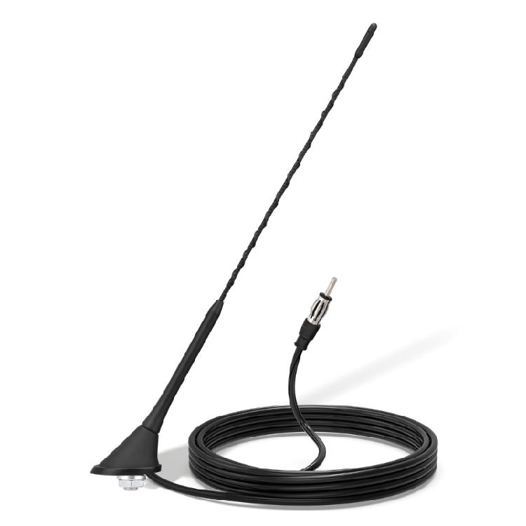 Car Antenna for Select Model ABS Enhanced Durability Easy Twist Lock Mechanism Broad Spectrum Signal Compatibility