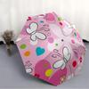1pc Butterfly Pattern Automatic Opening/Closing Umbrella with Operation & Windproof Canopy yy260311076