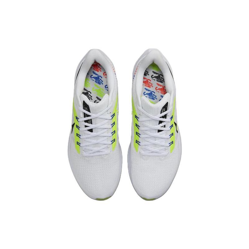 Nike Air Zoom Pegasus 39 Prm White Volt Racer Blue Sneakers DX1627-100