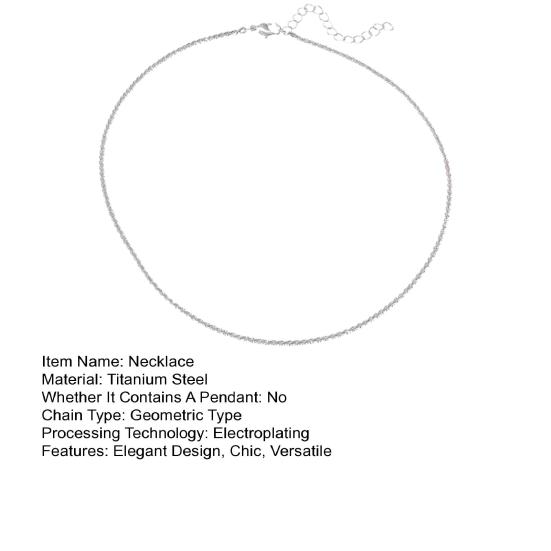 Sparkling Necklaces for Women Collarbone Chain with Lobster Clasp Hypoallergenic Jewelry for Parties Weddings Everyday Wear