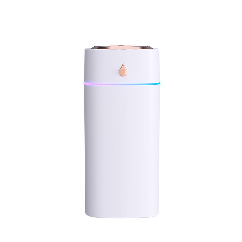 600ml Capacity Humidifier for Home Dormitory Office Bedroom USB Triple Misting N58D