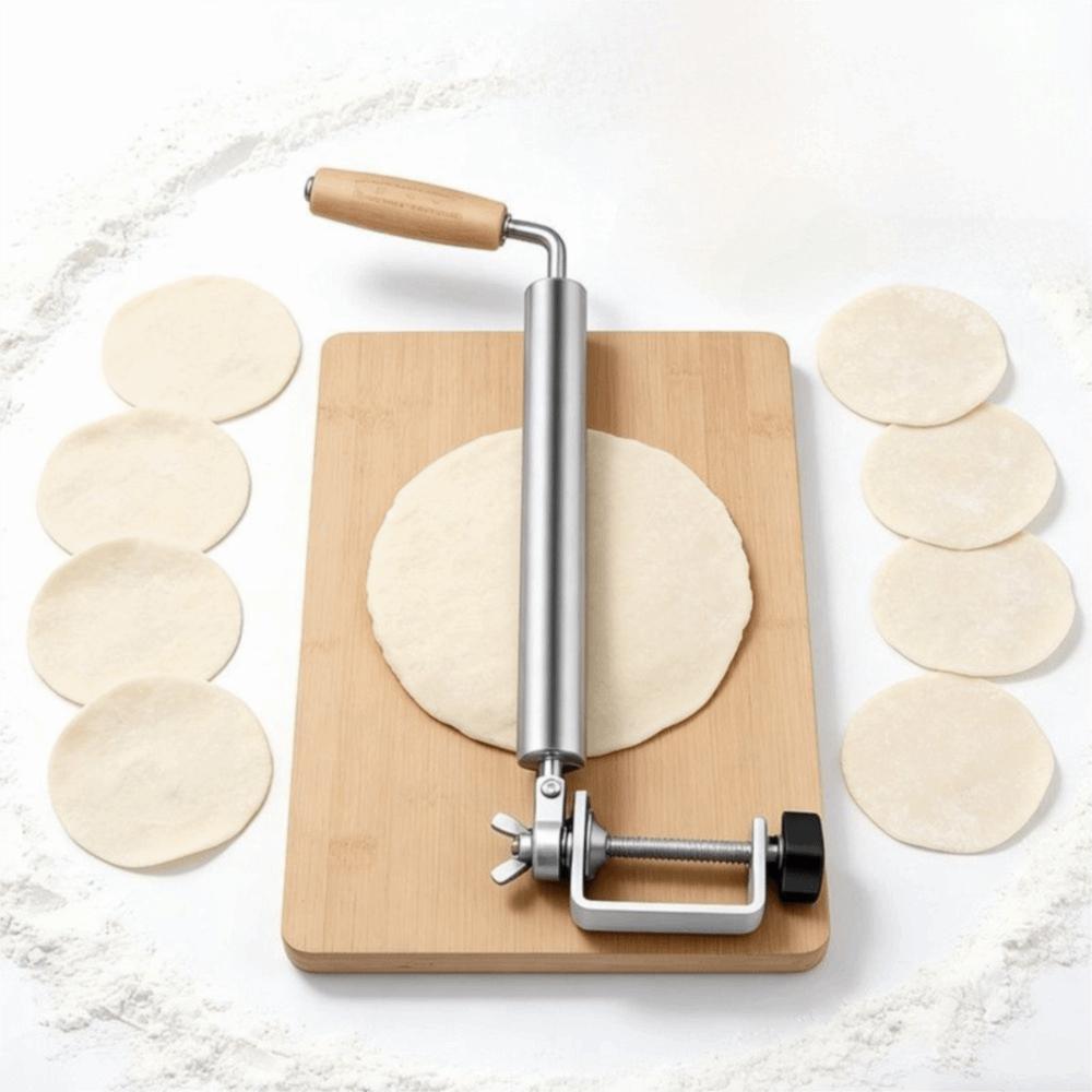 360 Degree Rotating Dough Roller Non-Stick Dough Sheeter Pizza